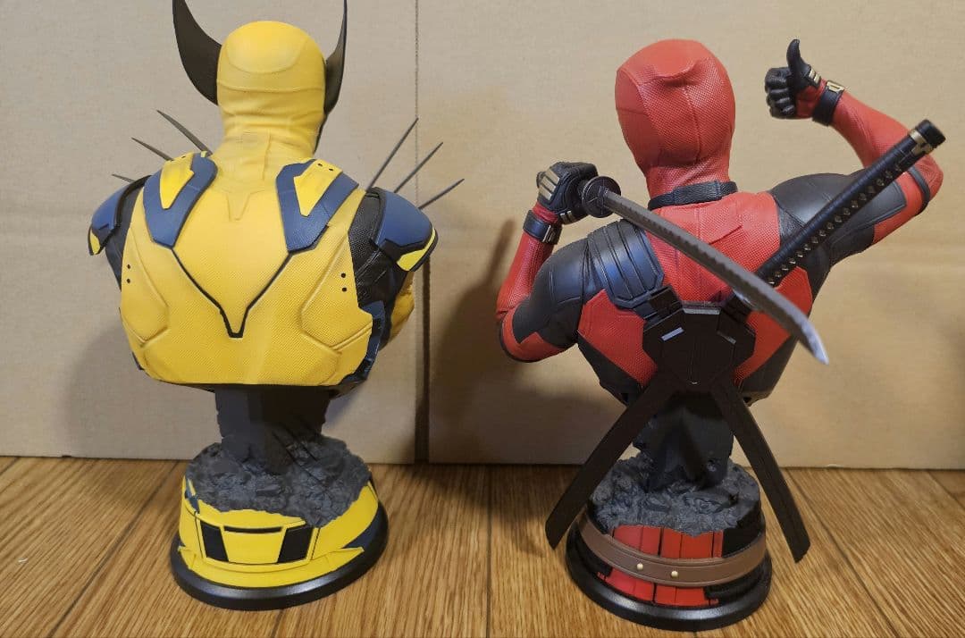 デッドプール＆ウルヴァリン happyくじ フィギュア