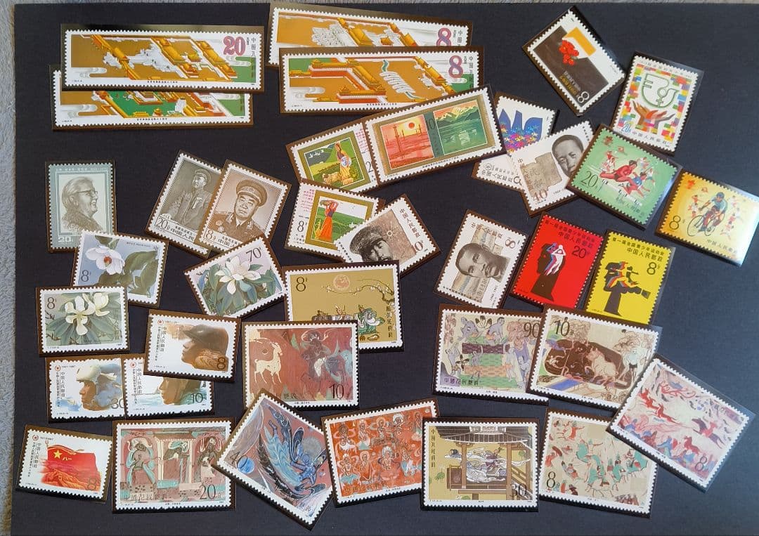 海外切手中国未使用と使用済5枚で140枚位 - メルカリ