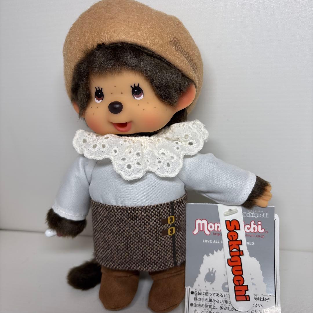 新品 フレンチマロン 女の子 ￼モンチッチ monchhichi 123