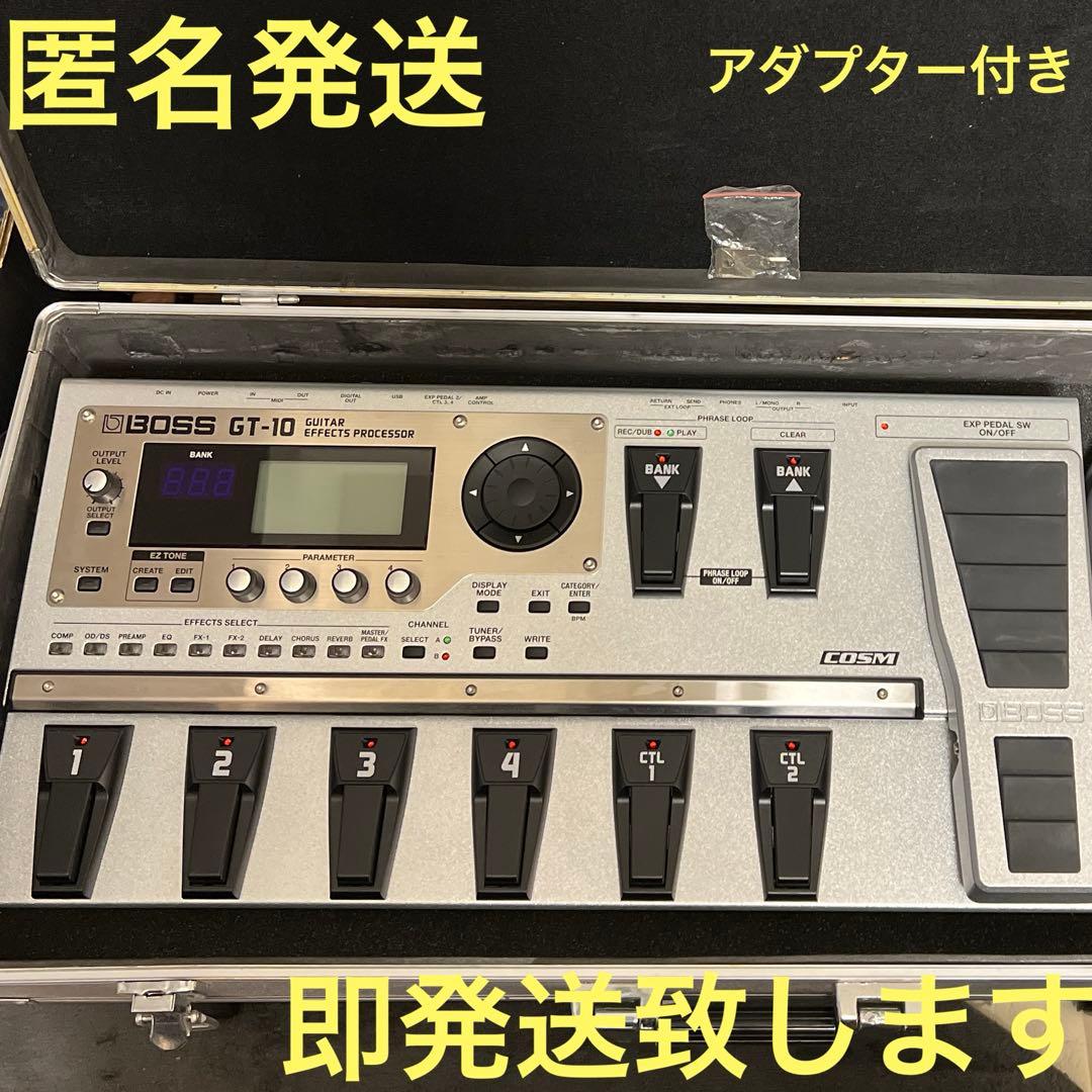 即発送 Boss GT-10 アダプターセット 良品 楽天市場】BOSS マルチエフェクター GT-1 + 汎用 9V アダプター セット