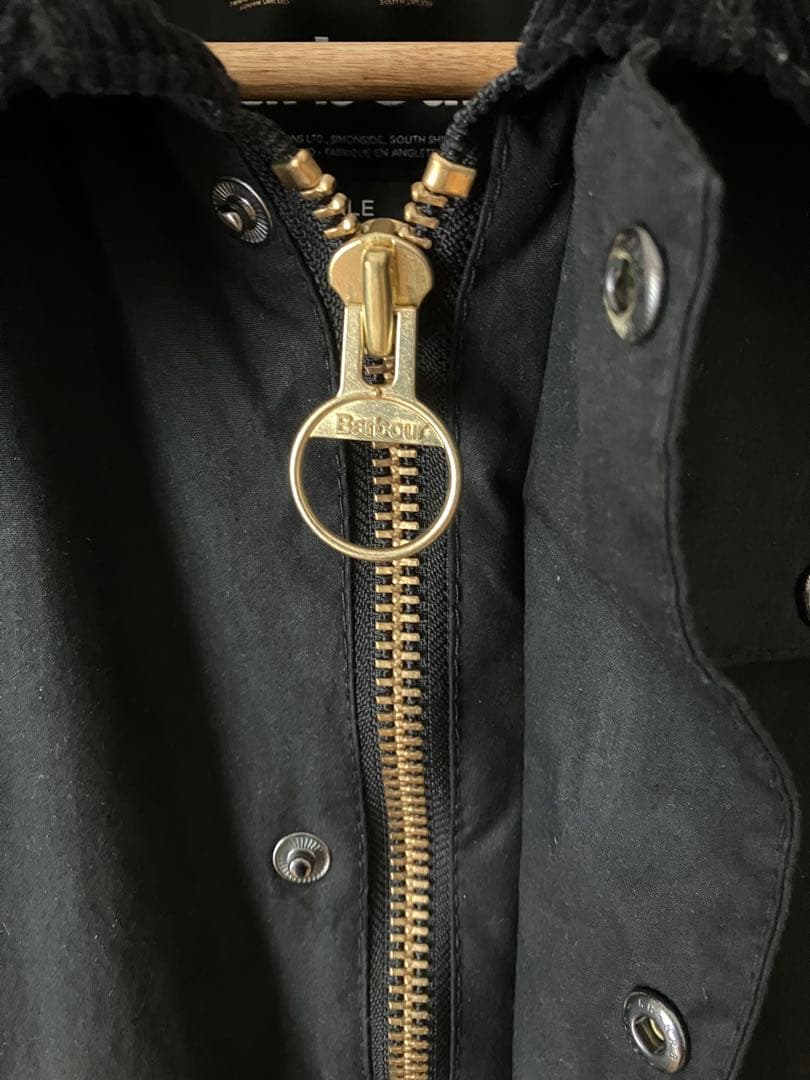 あ*む様 Barbour Bedaile Wax Jacket BLack 38