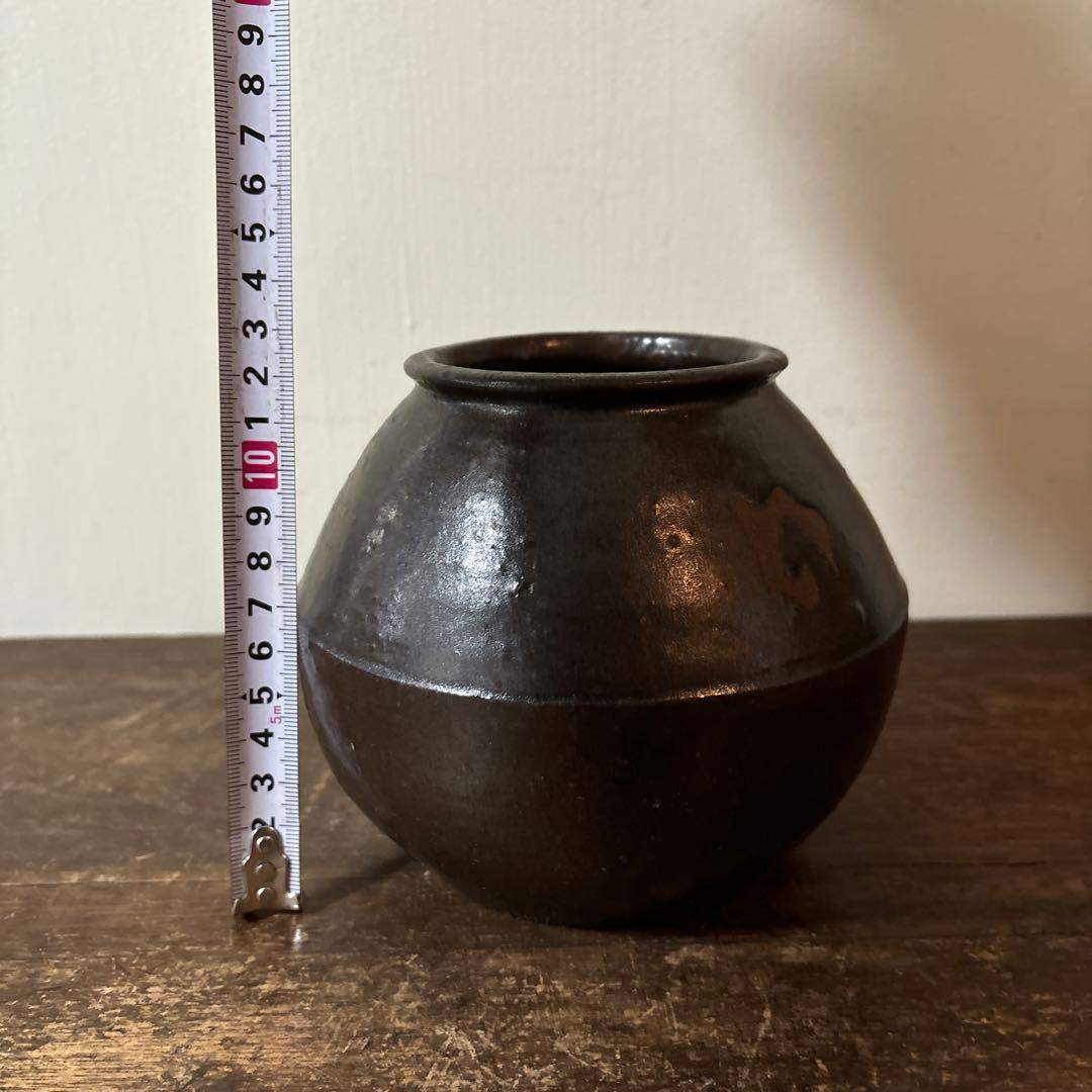 韓国アンティーク　壷　オンギ 李朝　その 22 検：骨董品.花器.コウケンテツ