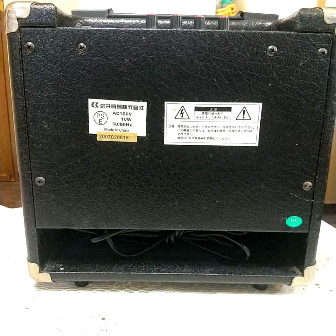 良品！SHURE ダイナミックマイクとARIA AG-10Xギターアンプセット