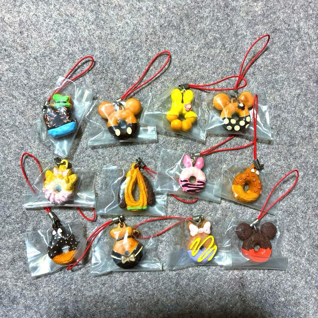 ディズニー　リーメント　クッキーマスコット　ドーナツマスコット　ストラップ