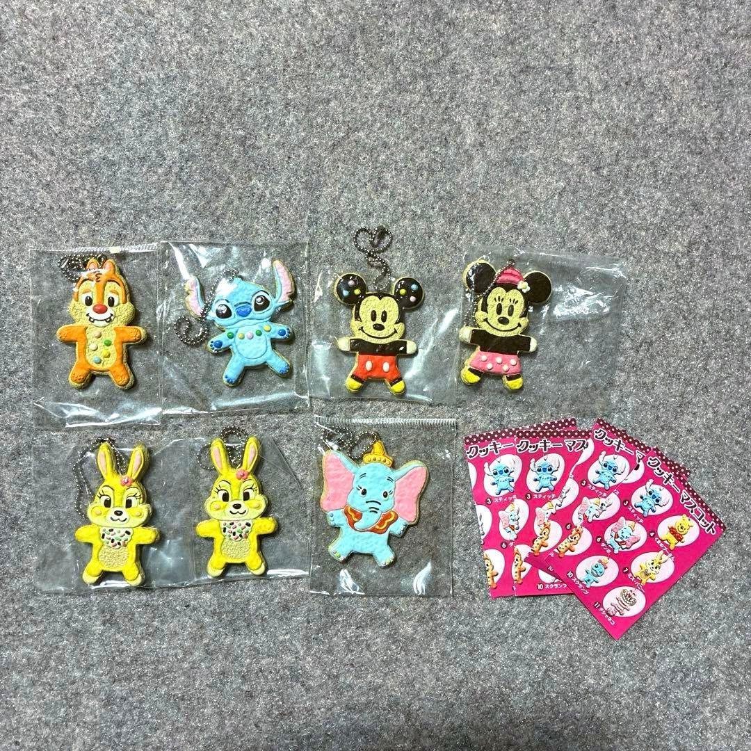 ディズニー　リーメント　クッキーマスコット　ドーナツマスコット　ストラップ