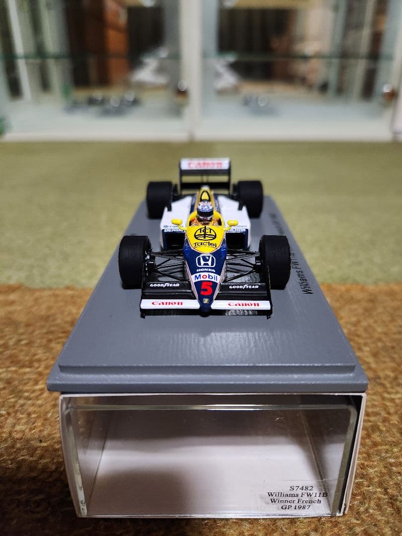 1/43 Spark Williams FW11B N マンセル 1987