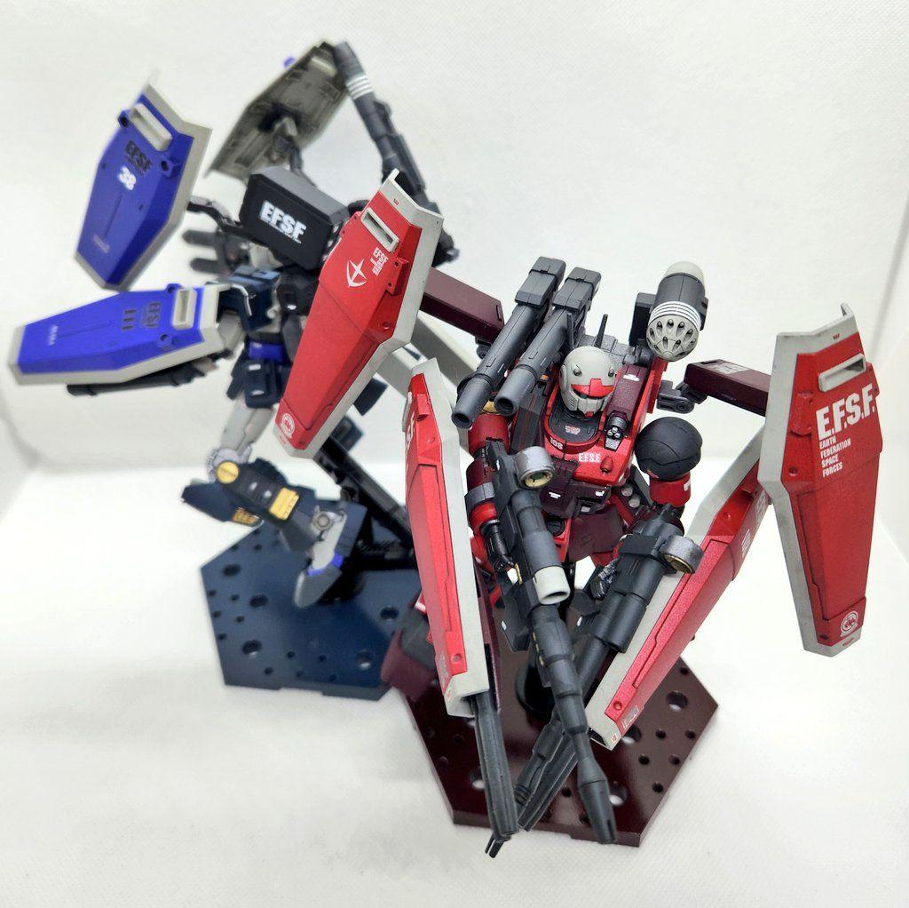 ミ*ノ様 1/144 フルアーマーガンキャノン(ククルスドアンの島Ver.