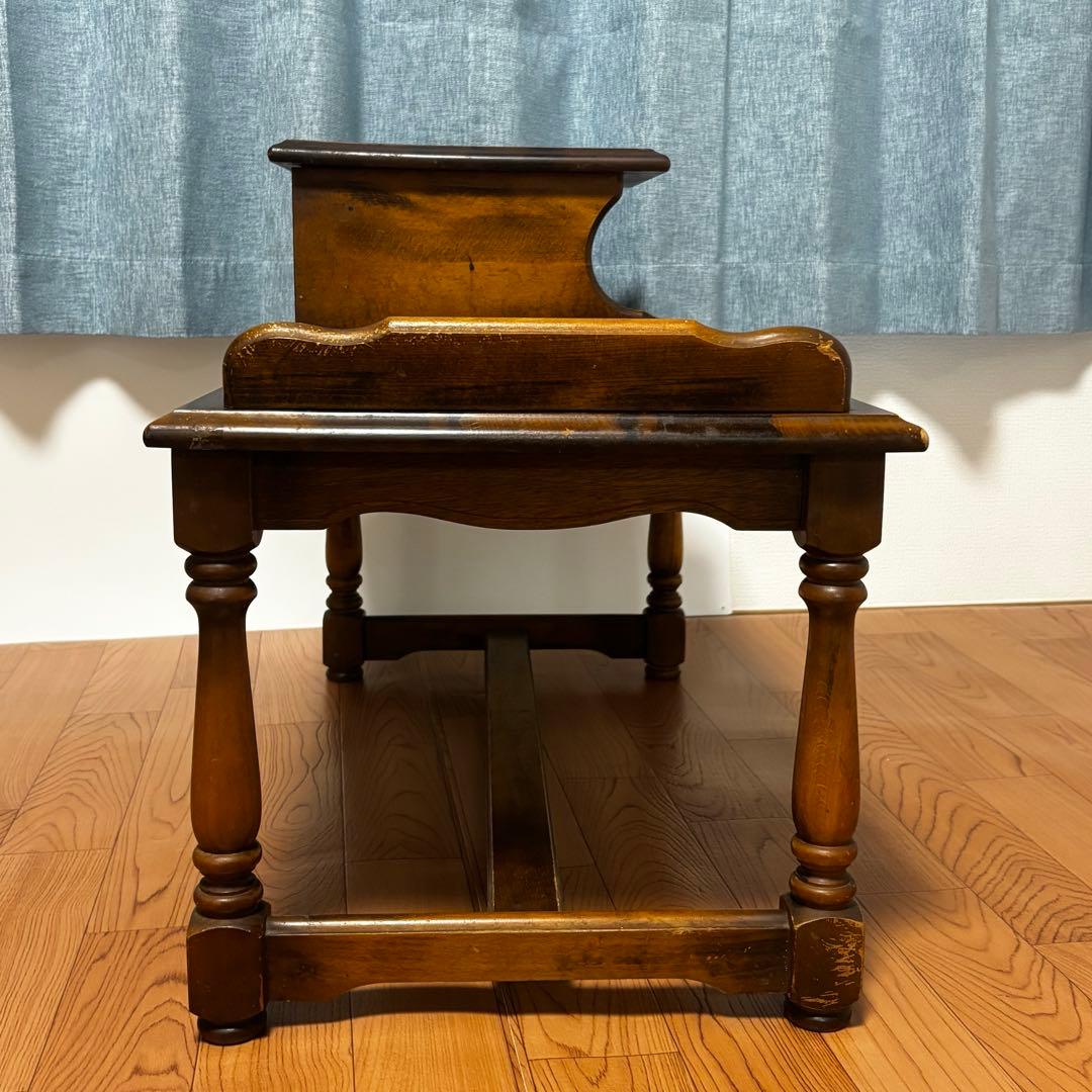 カリモク オールドカリモク コロニアル 電話台 机 テーブル デスク