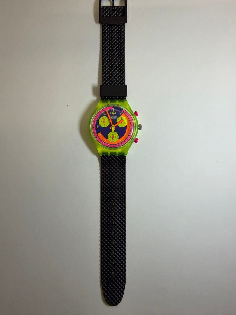 ビンテージ Swatchクロノグラフ「 Grand Prix」セット稼働確認済み