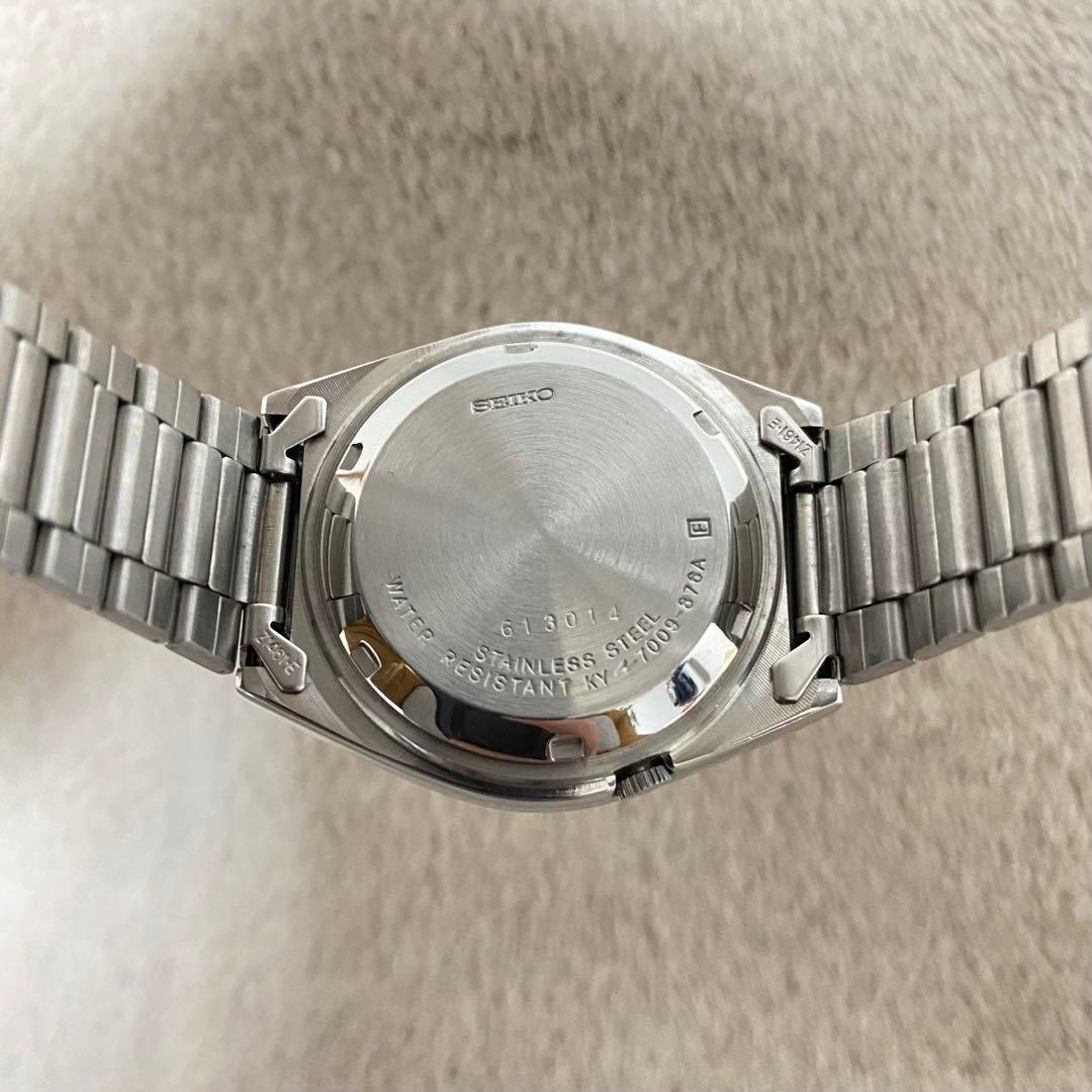 SEIKO 5 自動巻 7009-876Aセイコーファイ。