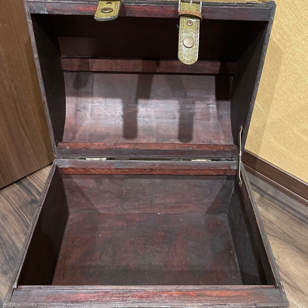 パチンコ 海物語 景品 宝箱 木製 本革 限定品