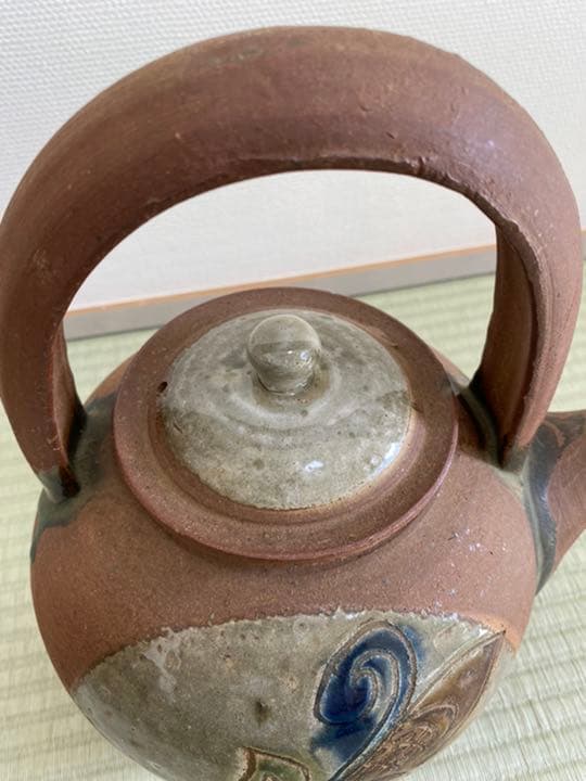 ⏬値下⏬大型急須☆上江洲茂生☆沖縄やちむん