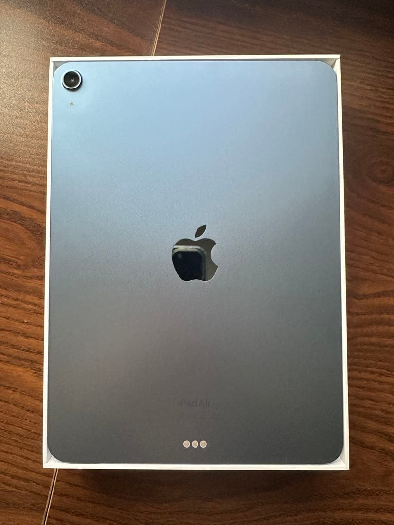 美品] iPad Air 第5世代 ブルー64GB WI-Fiバッテリー99%