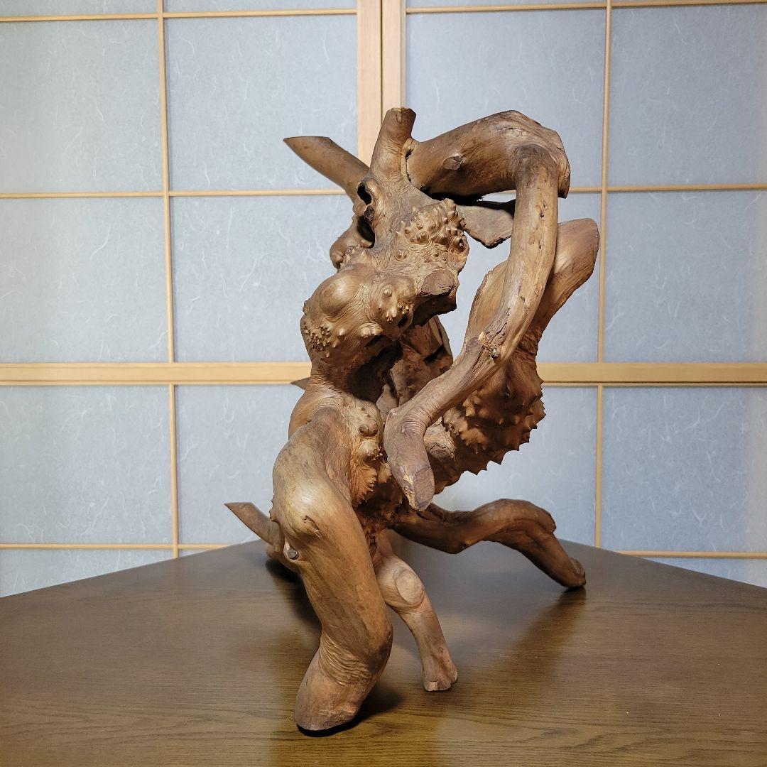 自然木 天然木 木根瘤造形 木根工芸 オブジェ