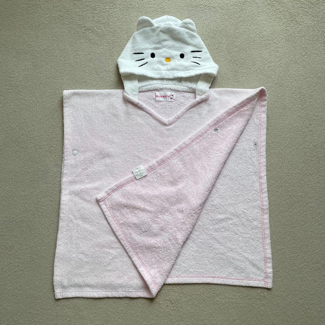 【 日本限定販売 】キティちゃん　ポンチョタオル　110cm 2001年