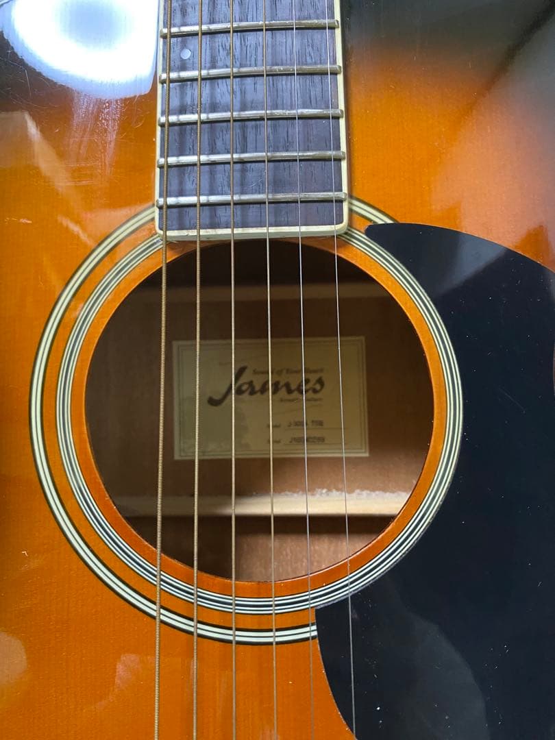 まーさ様専用James エレアコ トップスプールス単版 アコギもOK！