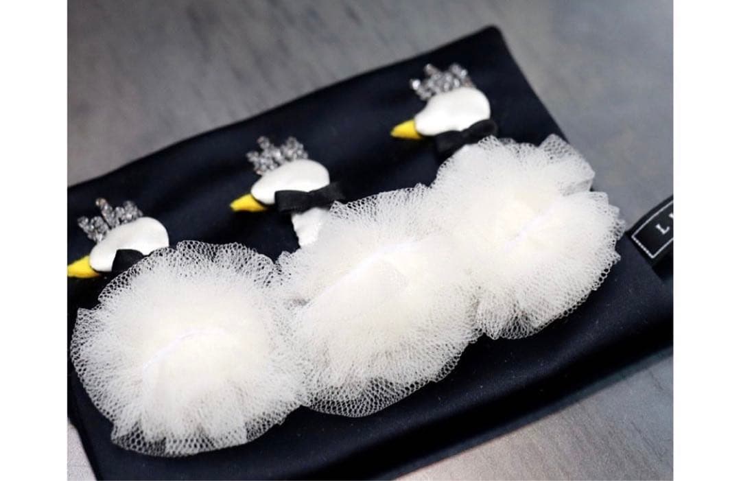 ラドロー ティッシュケース スワン 新作