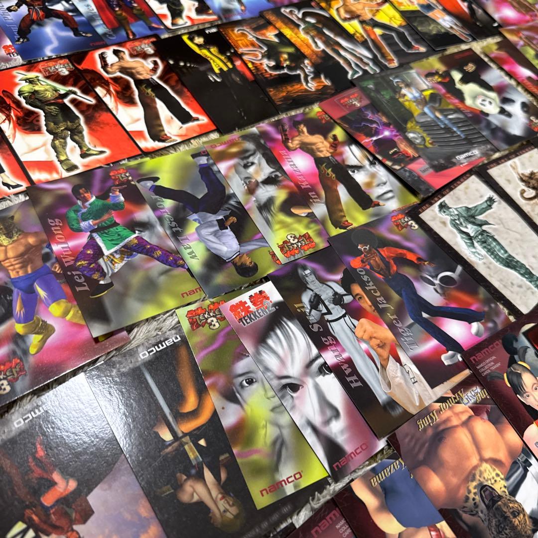 ナムコオフィシャルコレクションカード 鉄拳　150枚以まとめ売り【5361