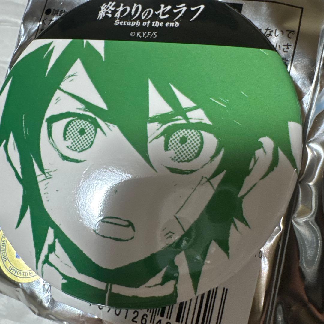 終わりのセラフ　グラフアート　公式　缶バッジ