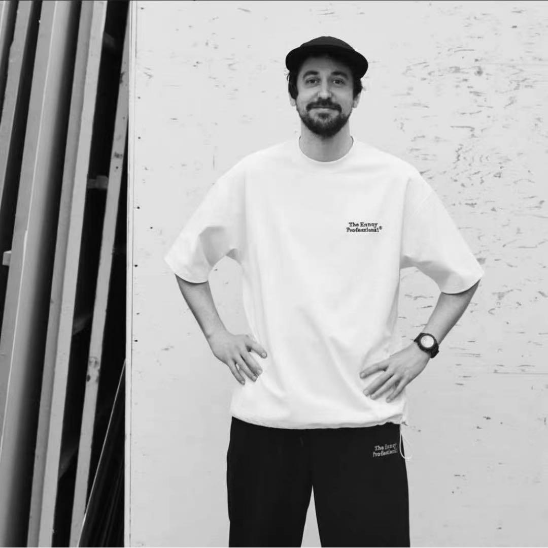 ENNOY x スタイリスト私物 x DAIWA PIER39ホワイトtシャツS ennoy