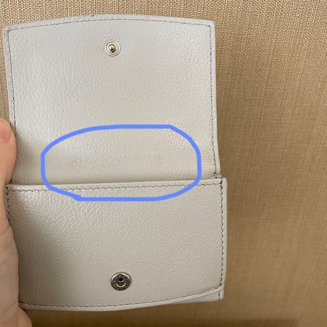 匿名配送】マザーハウス アーチコンパクトウォレット ライトグレー