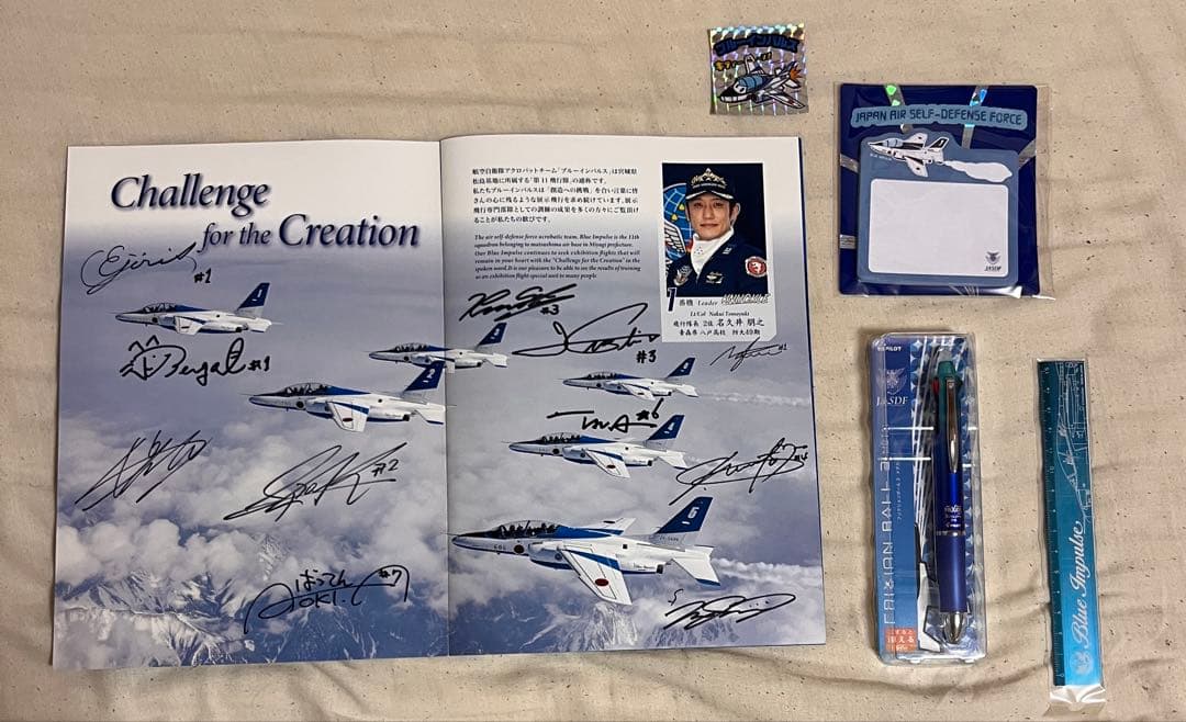 ブルーインパルス サイン入り2024パンフレット - メルカリ