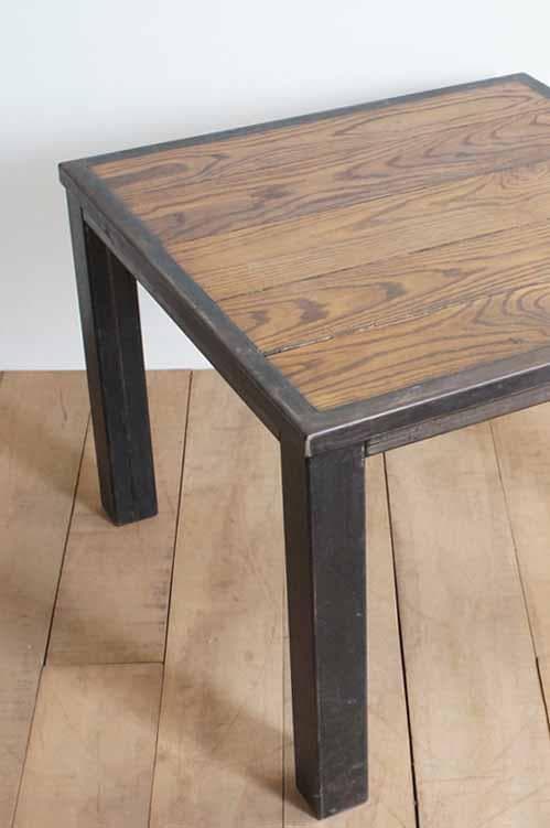 ヴィンテージ アイアンウッドテーブル1 51