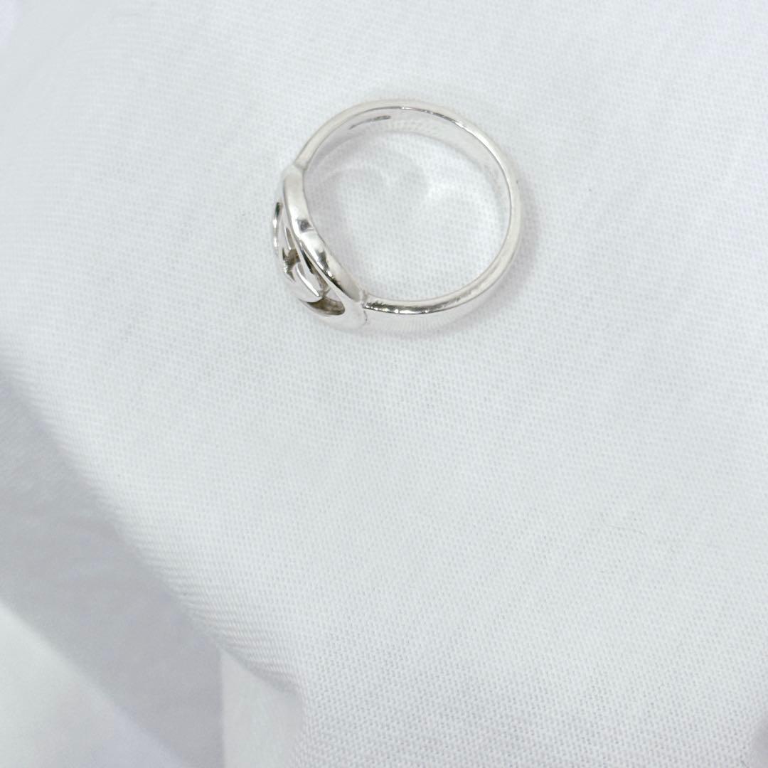 GUCCI ブリット　インターロッキング　Gロゴ　リング　スリムバンド　20号