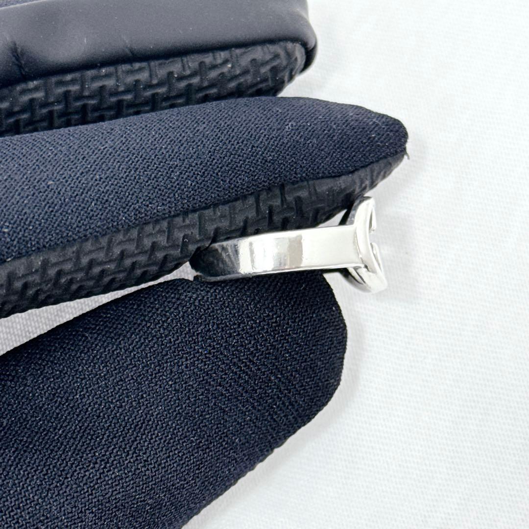 GUCCI ブリット　インターロッキング　Gロゴ　リング　スリムバンド　20号