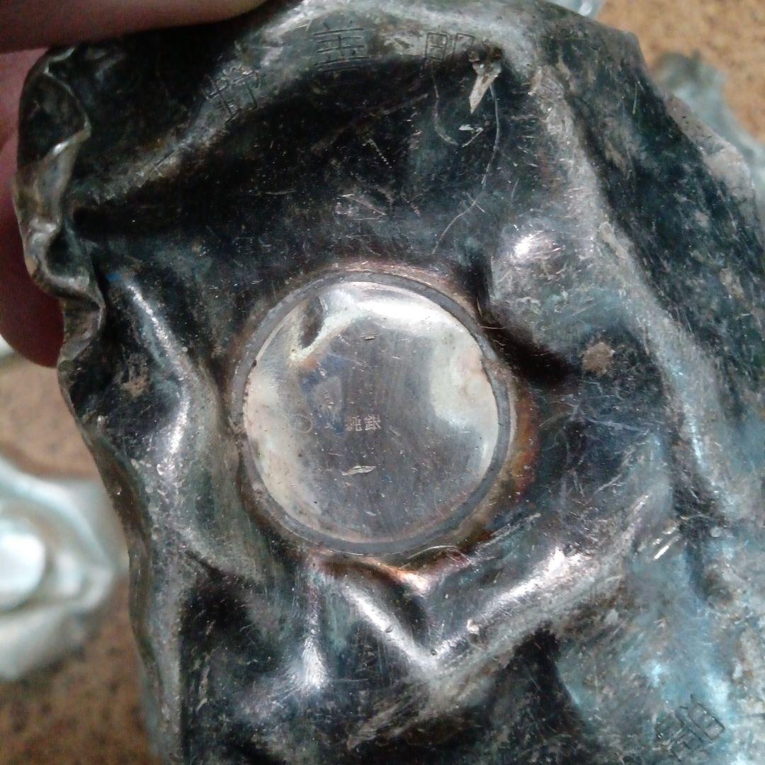 薩摩切子門脇健二 作品色被せガラス八角籠目紋様 鉢【希少レア作品】