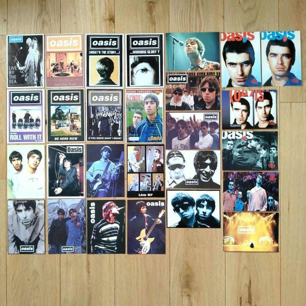 oasis オアシス ポストカード 27枚セット リアム ノエル ギャラガー