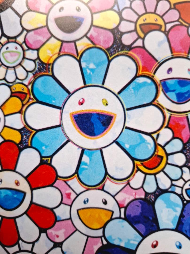 み*け様 村上隆ポスター『笑顔のお花畑』シリーズ 村上隆 花畑