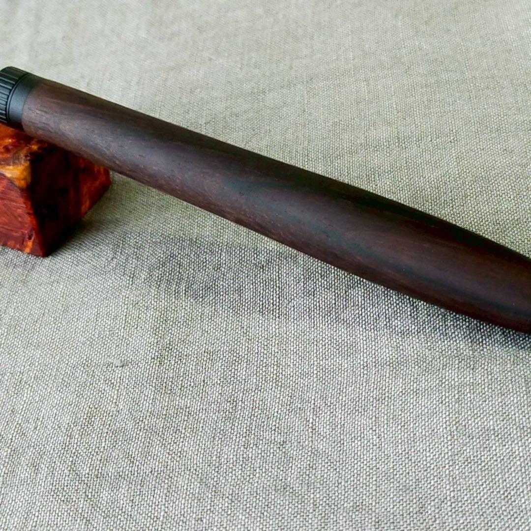 専用】 ブラジリアンローズウッド 木軸ボールペン G2 天然木 ブラック