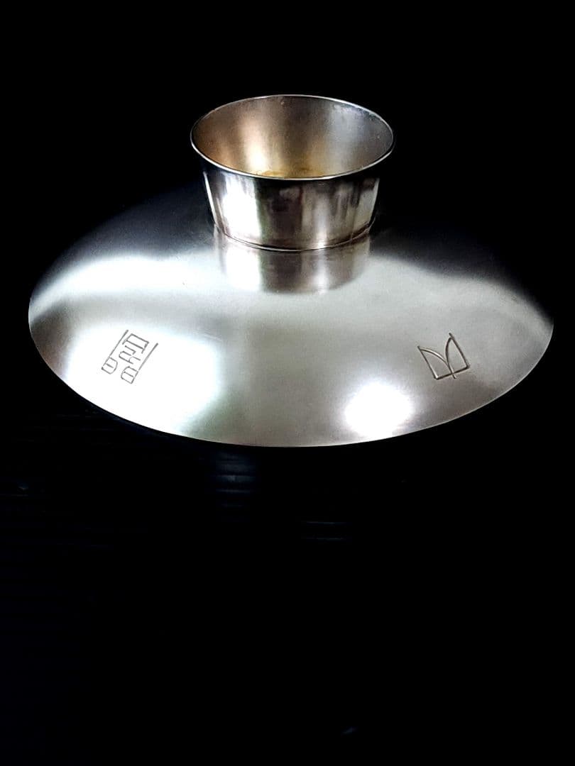 純銀 盃 内閣 131.6g 造幣局製 銀盃 純銀 1000 箱付