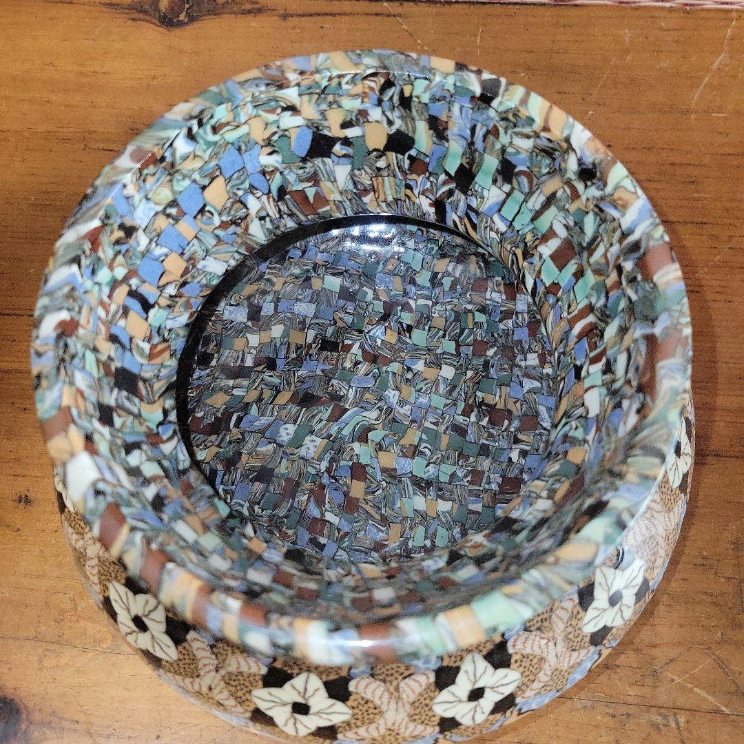 貴重】JEAN GERBINO ジャン・ジャルビノ 陶器 モザイク調 フランス