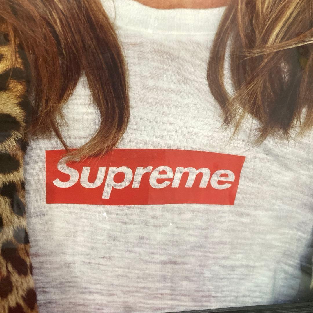 Supreme×ケイトモス コラボ ポスター シュプリーム 額縁