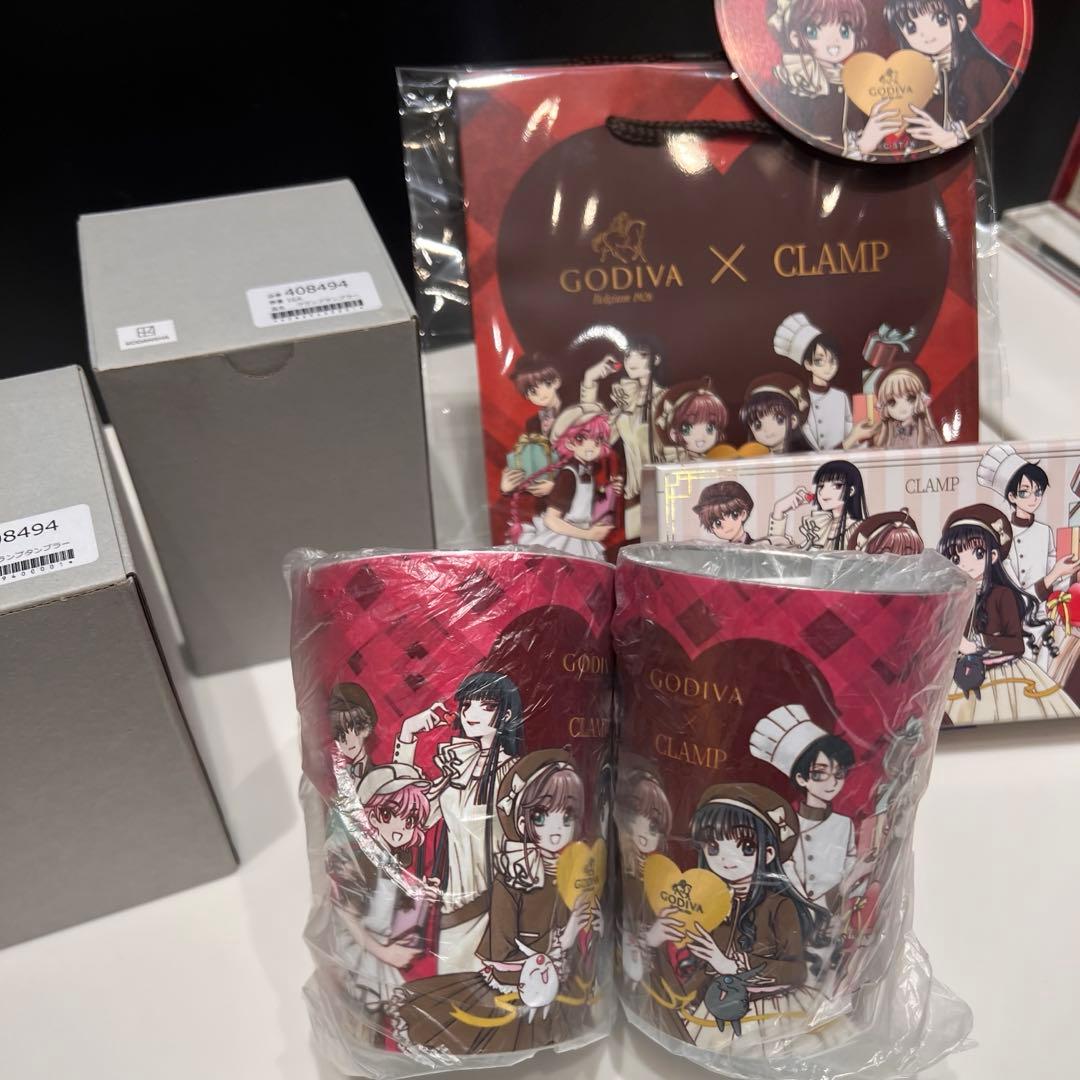 GODIVA × CLAMP コラボタンブラー CLAMP コラボレーション CLAMP