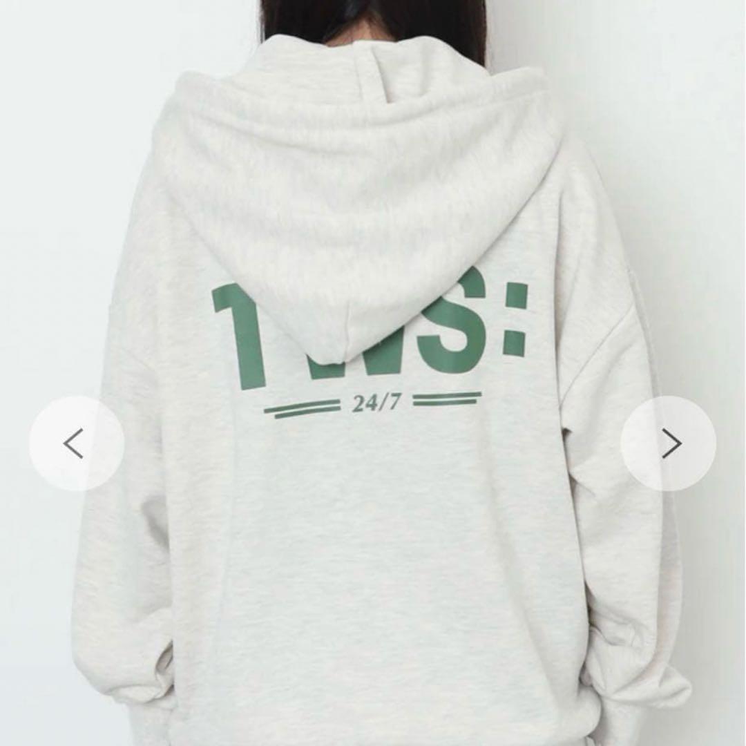 WEGO TWS グラフィックZIPパーカー Lサイズ