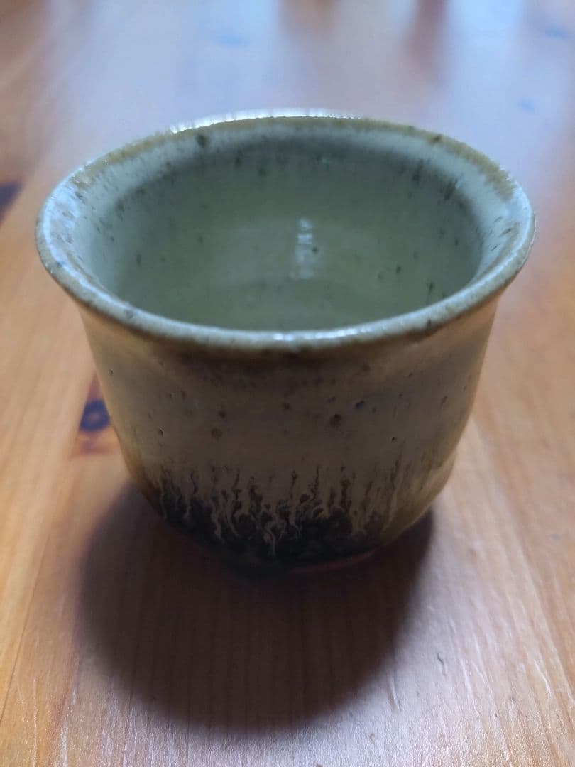 古唐津の神様）西岡小十、朝鮮唐津ぐい呑み