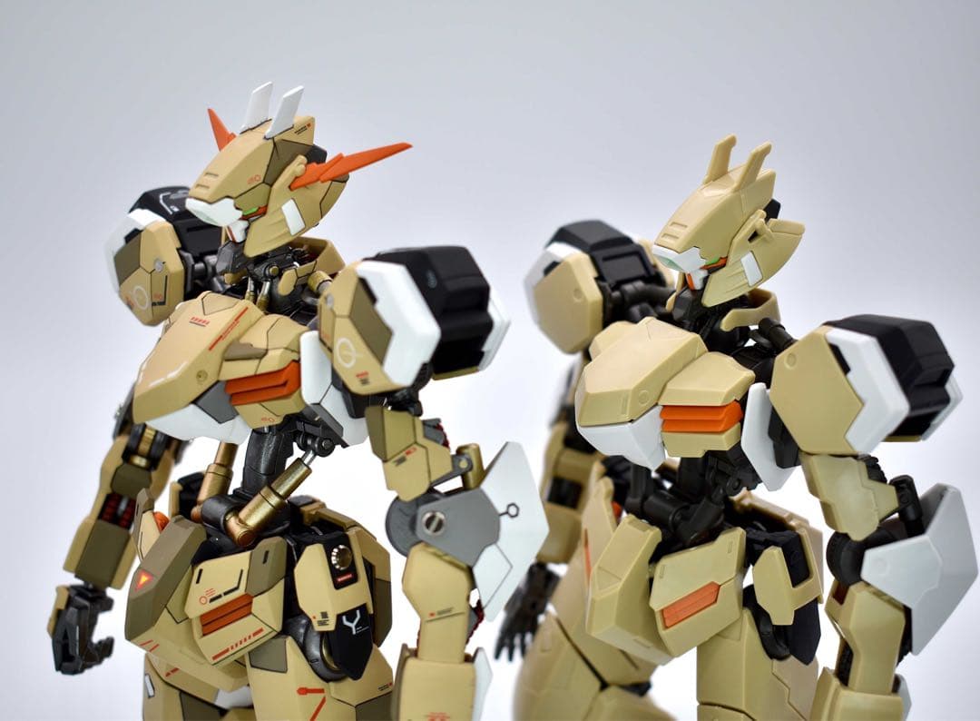 1/100 ガンダムグシオンリベイク　全塗装完成品　改修改造　鉄血のオルフェンズ