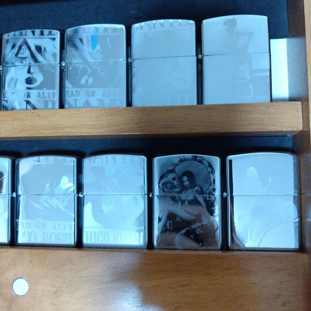 ワンピース　ONE PIECE　レーザー彫刻　ZIPPO風　オイルライターセット