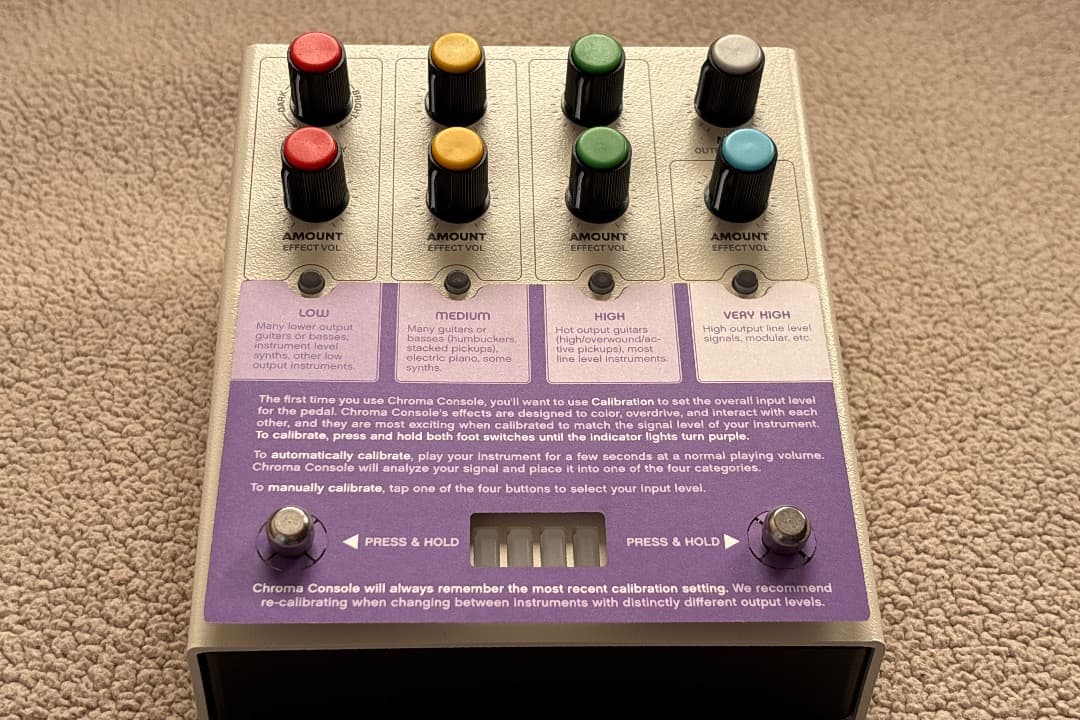 ギター CHROMA CONSOLE : Hologram Electronics