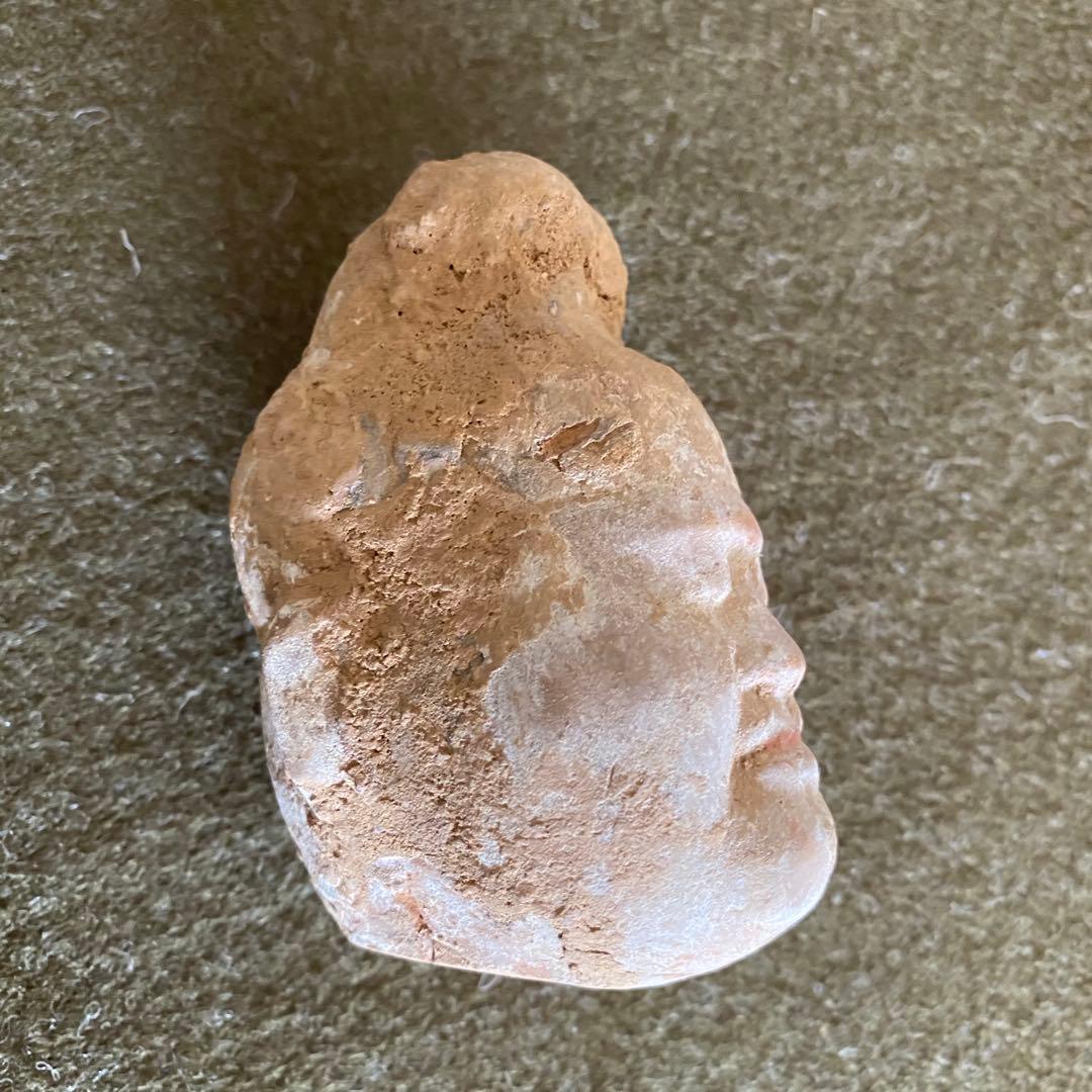 唐時代胡人俑 (頭部だけ)