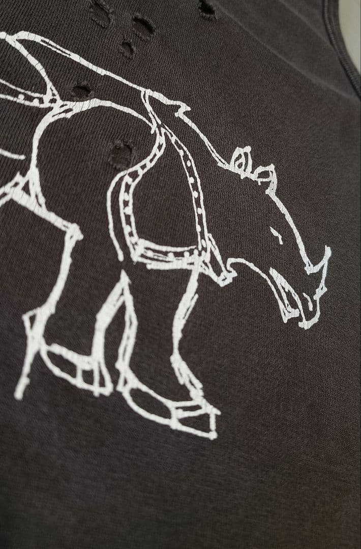 【タイム期】NUMBER NINE/ナンバーナイン★散弾銃加工タンクトップ0