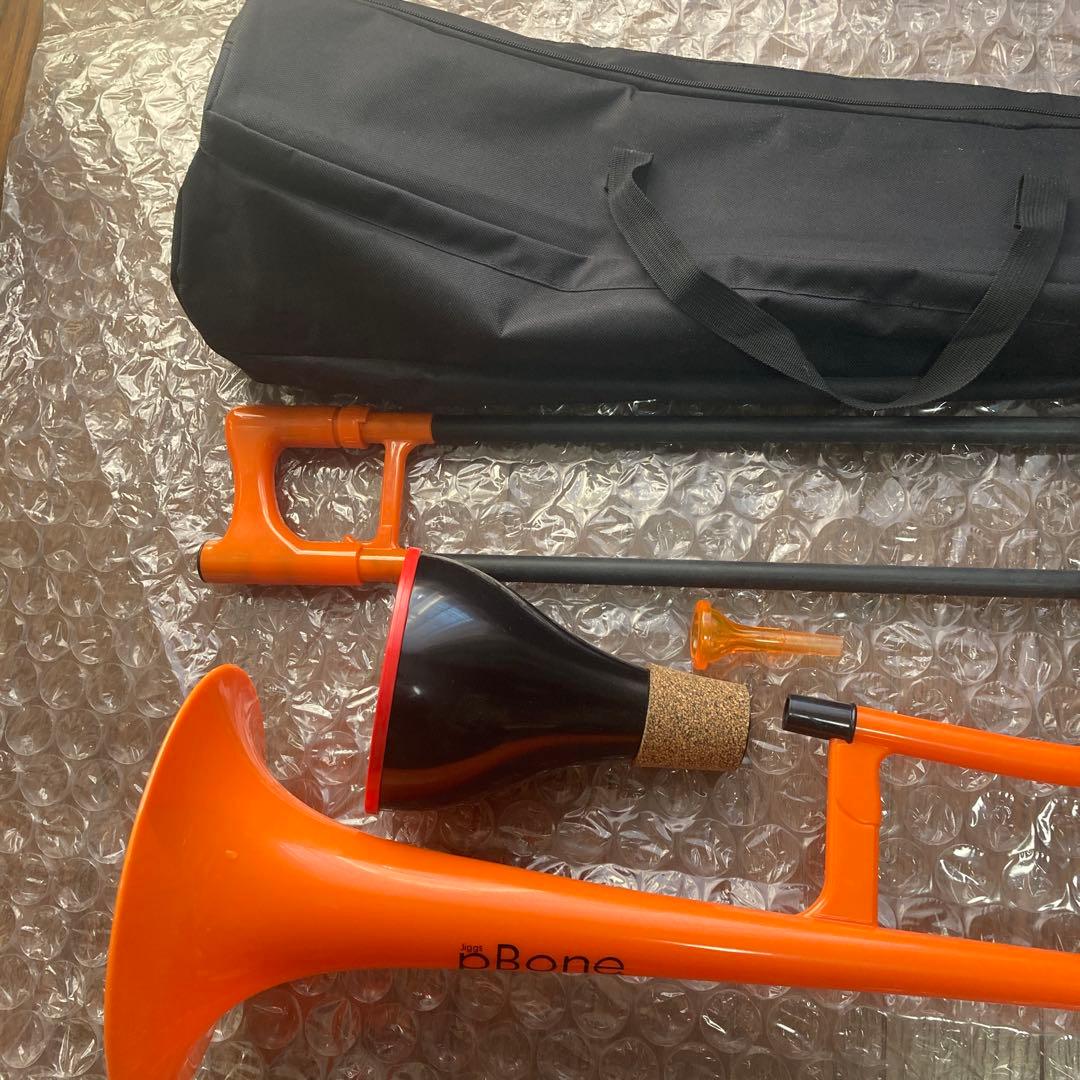 プラスチック　トロンボーン　pBONE bremner sshhmute 付
