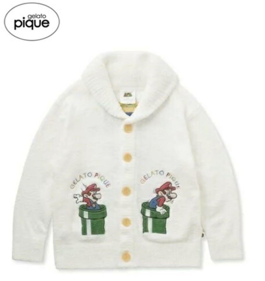 ち*わ様 ジェラピケマリオ　カーディガン