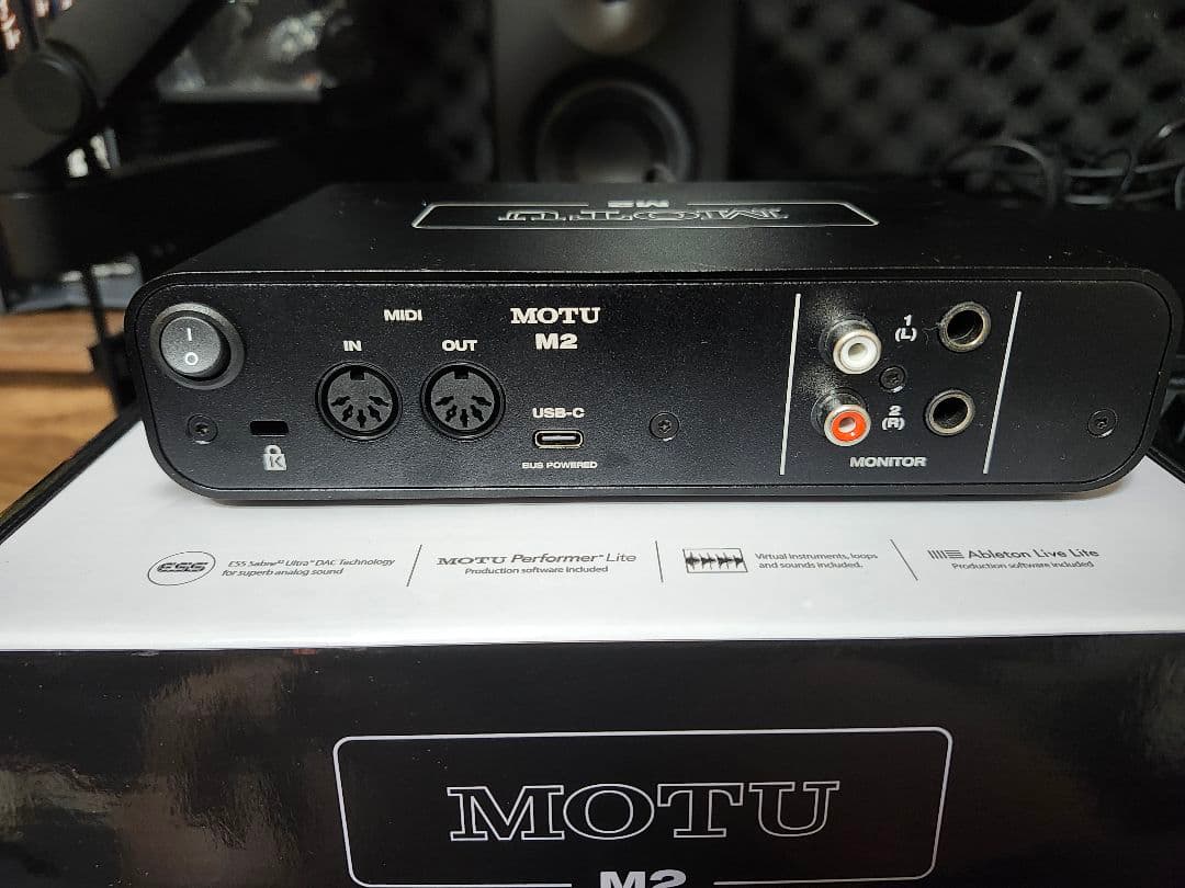 出品本日まで】motu m2、MV7X、Elgato
