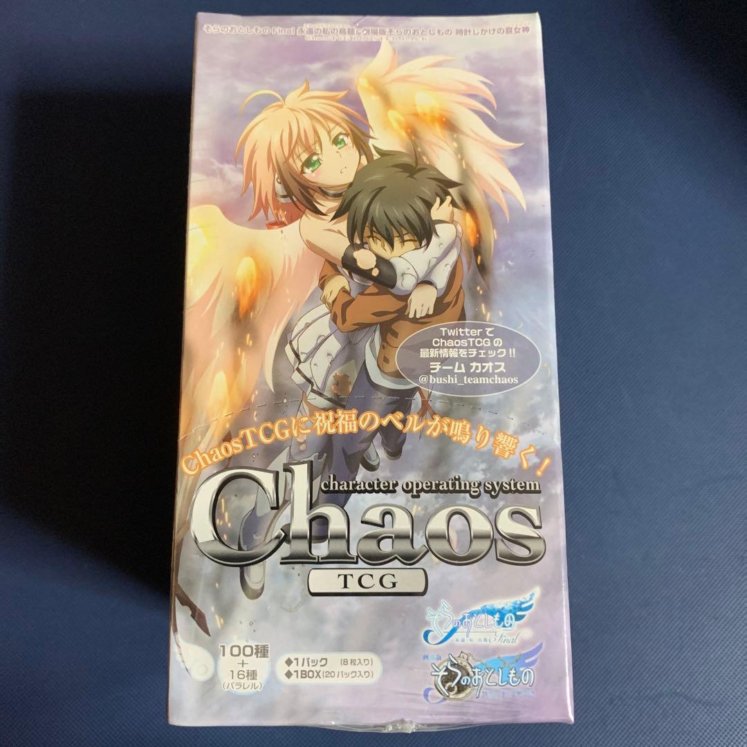 chaos tcg カオス 劇場版 そらのおとしもの 未開封 BOX ボックス