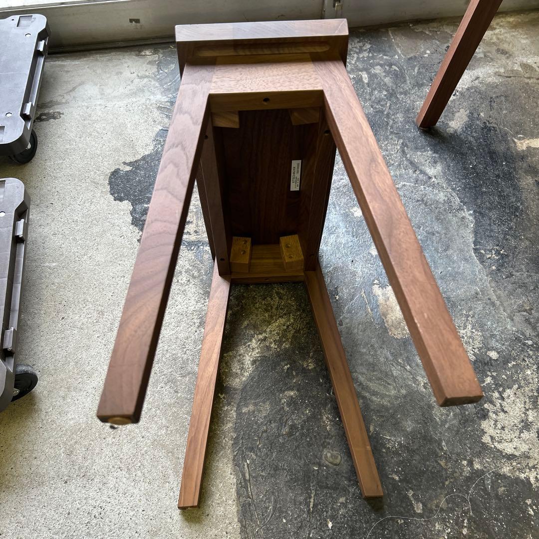 ☆たのメル無料☆カリモク 椅子 スツール XT0346XR ウォールナット