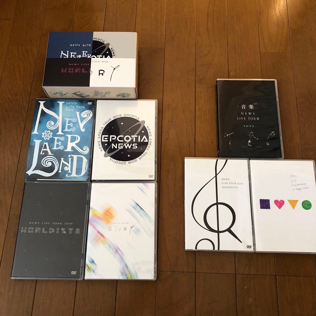 NEWS CD DVD まとめ売り